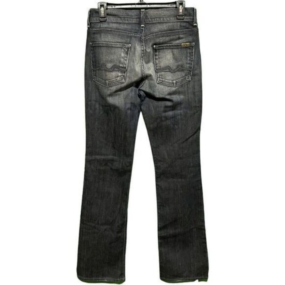 7 For All Mankind High Waist Bootcut Jeans Women's Size 29 Stretch Denim - Picture 2 of 10